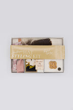Southern Hat Styling Kit - Gold Circle Flower Brooch