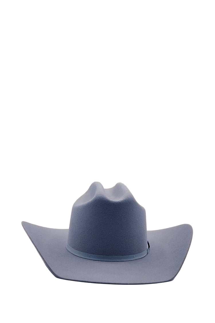 Dusty blue wool cowboy hat for custom hatbar-Fleastyle