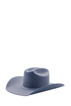 Dusty blue wool cowboy hat for custom hatbar-Fleastyle