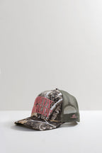 Camouflage cap with 'Howdy Darlin'' text -FleaStyle