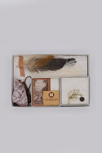 Western Hat Styling Kit - Gold 4 Leaf Brooch