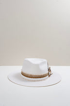 One-of-a-Kind Custom Short-Brim Hat - Ivory