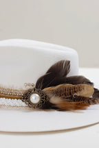 One-of-a-Kind Custom Short-Brim Hat - Ivory