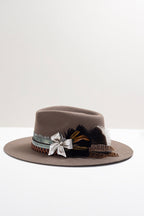 One-of-a-Kind Custom Short-Brim  Hat - Brown