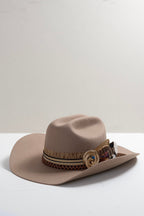 One-of-a-Kind Custom Cowboy Hat - Beige