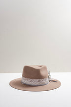 One-of-a-Kind Custom Short-Brim  Hat - Beige