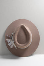 One-of-a-Kind Custom Short-Brim  Hat - Beige