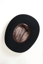 Rider Wool Cowboy Hat Black - Flea Style