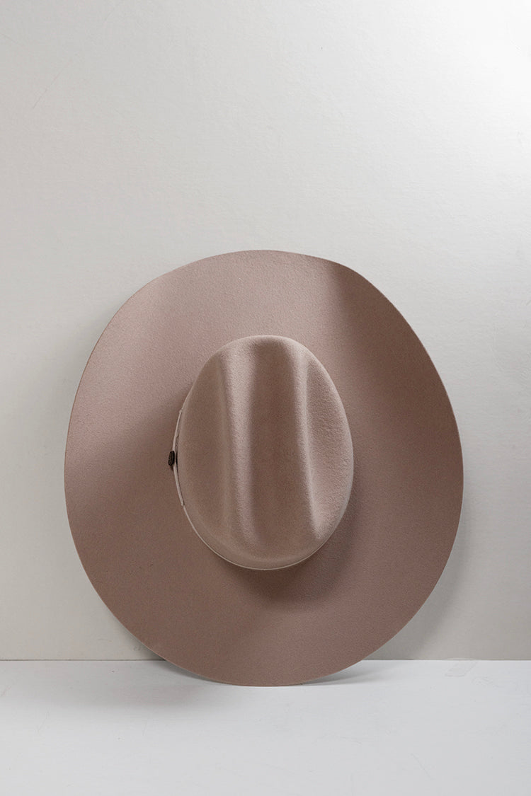 Tex Cowboy Wool Hat - Beige