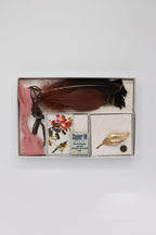 Nature Lover Hat Styling Kit - Gold Sideways Leaf