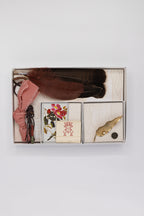 Nature Lover Hat Styling Kit - Gold Leaf with Pearl Brooch