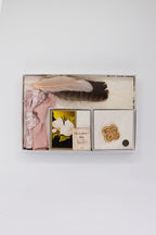 Southern Hat Styling Kit - Gold Circle Flower Brooch