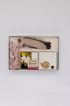 Southern Hat Styling Kit - Gold Circle with Black Details Brooch