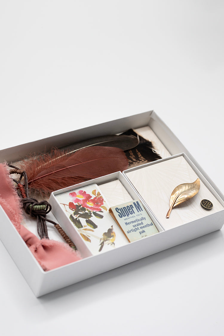 Nature Lover Hat Styling Kit - Gold Sideways Leaf