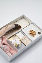 Southern Hat Styling Kit - Gold Circle Flower Brooch