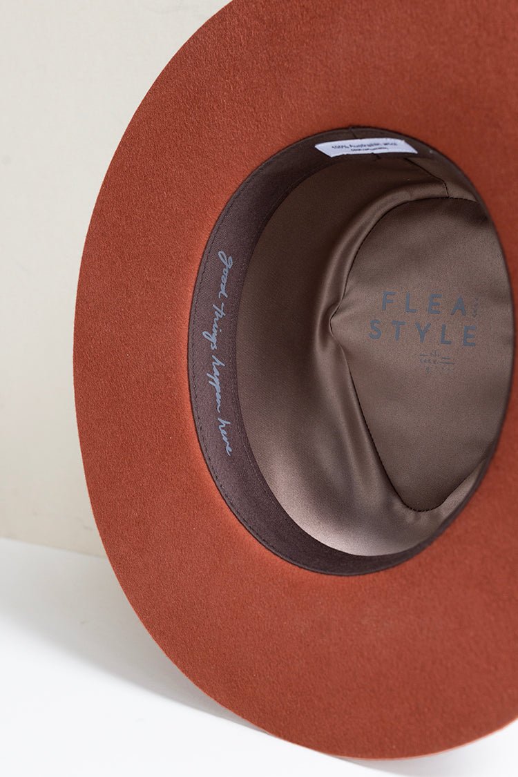 Flea Style Lenny Rust Short Brim Hat - Flea Style