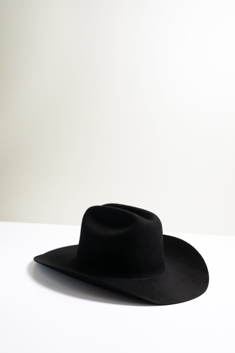 Rider Wool Cowboy Hat Black - Flea Style