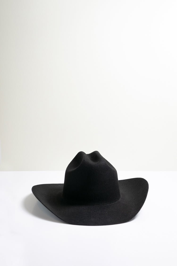 Rider Wool Cowboy Hat Black - Flea Style