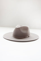Flea Style Stevie Light Gray Wide Brim Hat - Flea Style