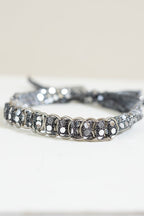 Silver Sequin Chain Hat Band - Flea Style